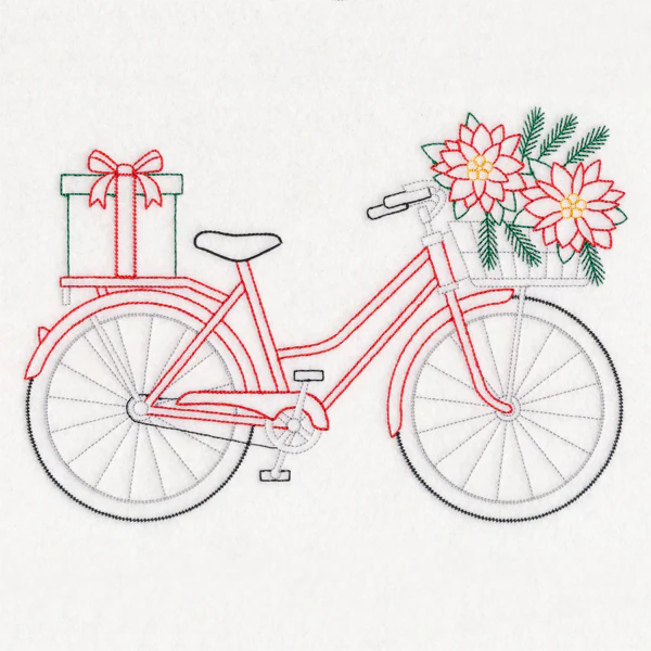 Tis the Season Bicycle (Vintage) - Image 5