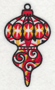 Tis the Season Ornament (Blackwork) - Image 5