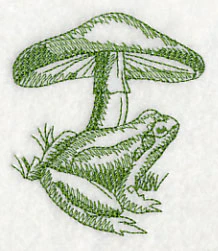 Toad and Stool 1 (Toile) - Image 3