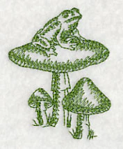 Toad and Stool 2 (Toile) - Image 2