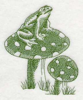 Toad and Stool 4 (Toile) - Image 3