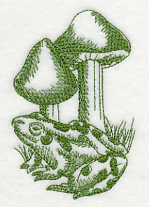 Toad and Stool 5 (Toile) - Image 3