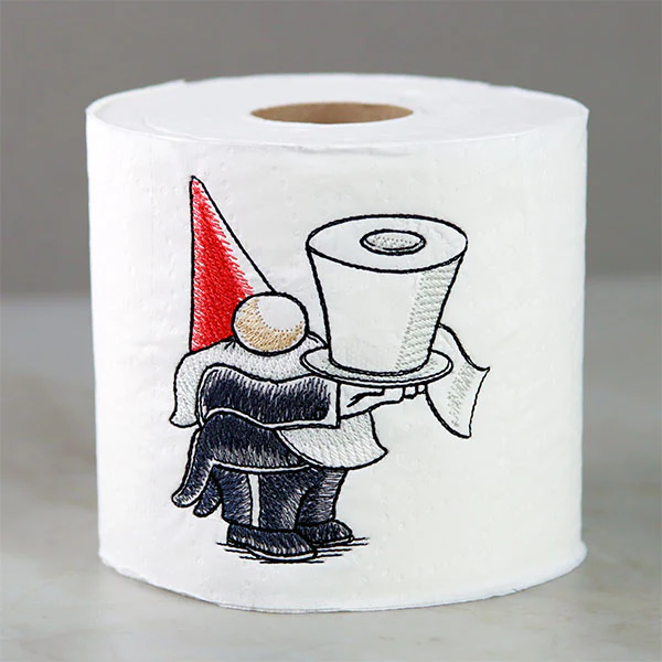 Toilet Paper is Served Gnome - Image 2