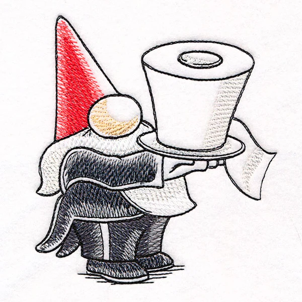 Toilet Paper is Served Gnome - Image 3
