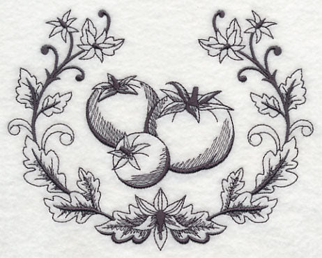 Tomato and Blossoms Laurel - Image 4