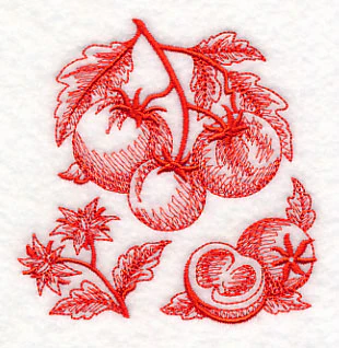 Tomato Botanical (Toile) - Image 5