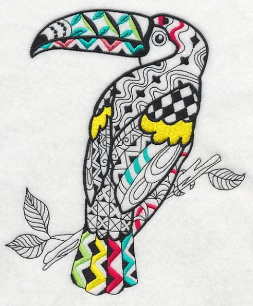 Toucan (Blackwork) - Image 5