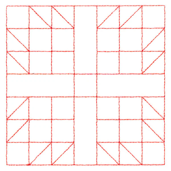 Traditional Quilting - Bear Paw (Double Run) - Image 5