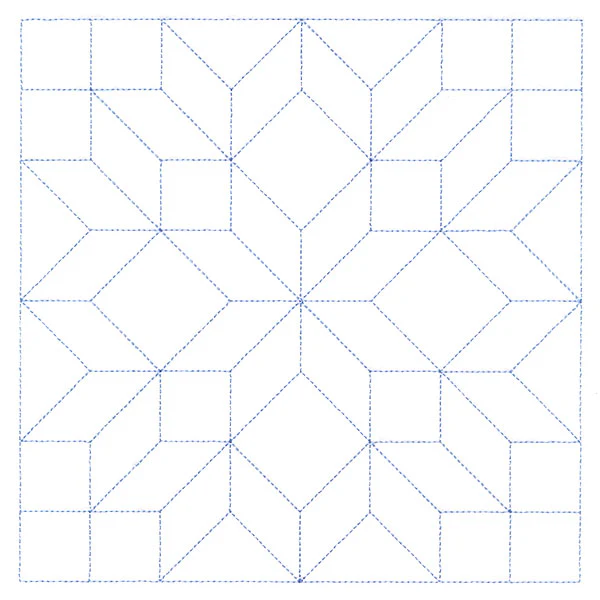 Traditional Quilting - Carpenter's Star (Double Run) - Image 3