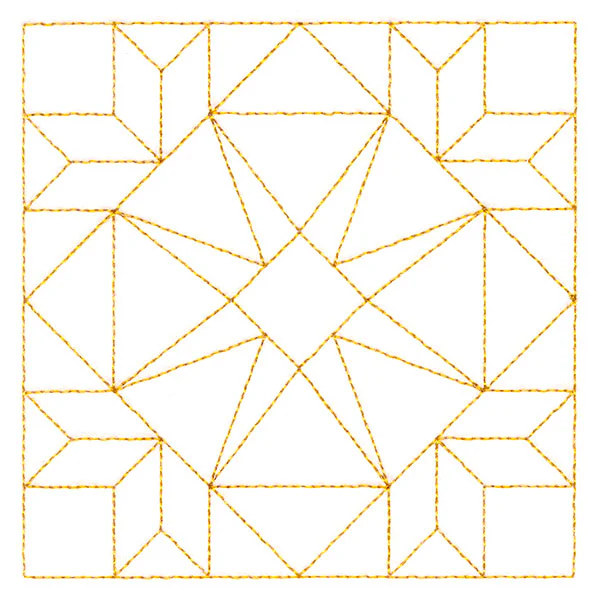 Traditional Quilting - Summer Star Flower (Double Run) - Image 5