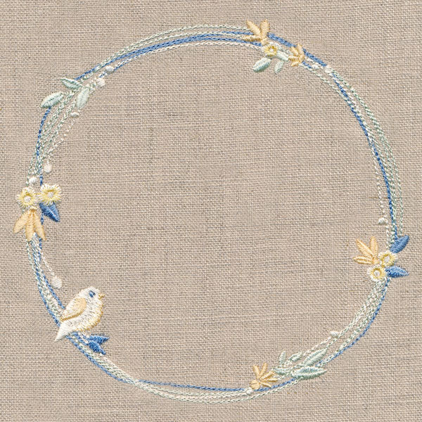 Tranquil Wildflower Wreath - Image 4