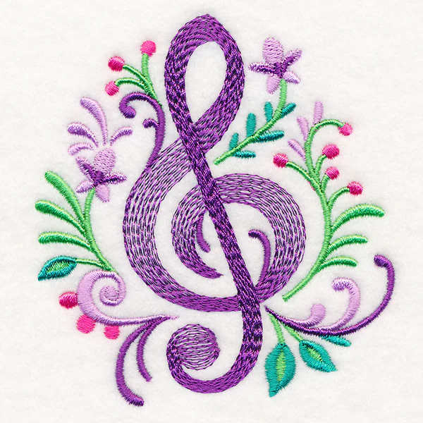 Treble Clef Flourish - Image 4
