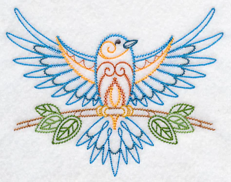 Tree Top Bluebird (Vintage) - Image 2