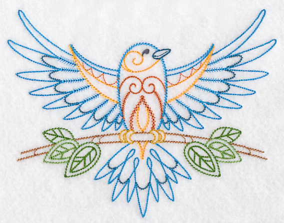 Tree Top Bluebird (Vintage) - Image 4