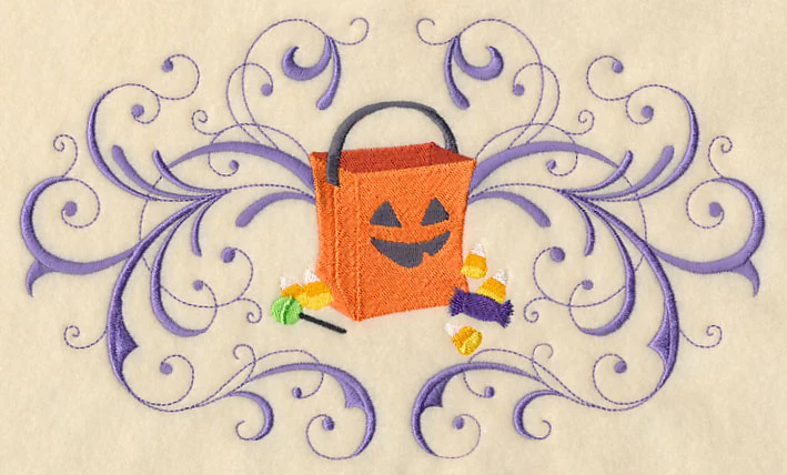 Trick or Treat Bag with Filigree - Image 5