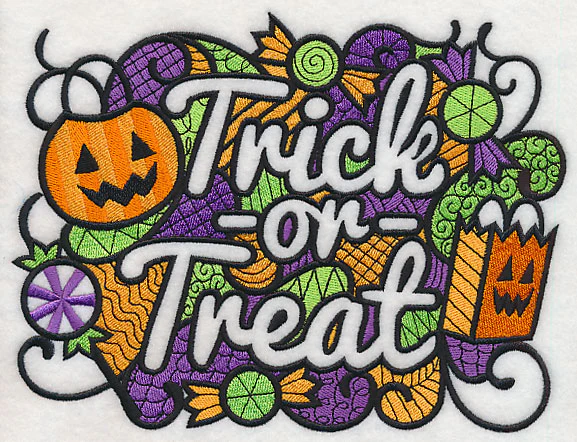 Trick or Treat (Blackwork) - Image 2