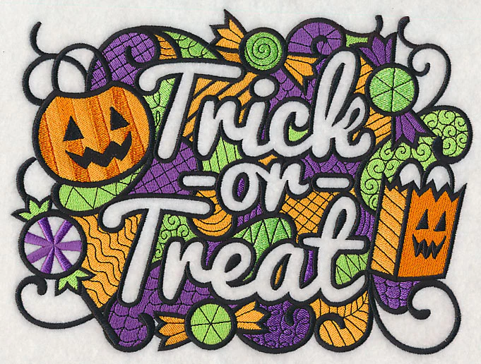 Trick or Treat (Blackwork) - Image 4