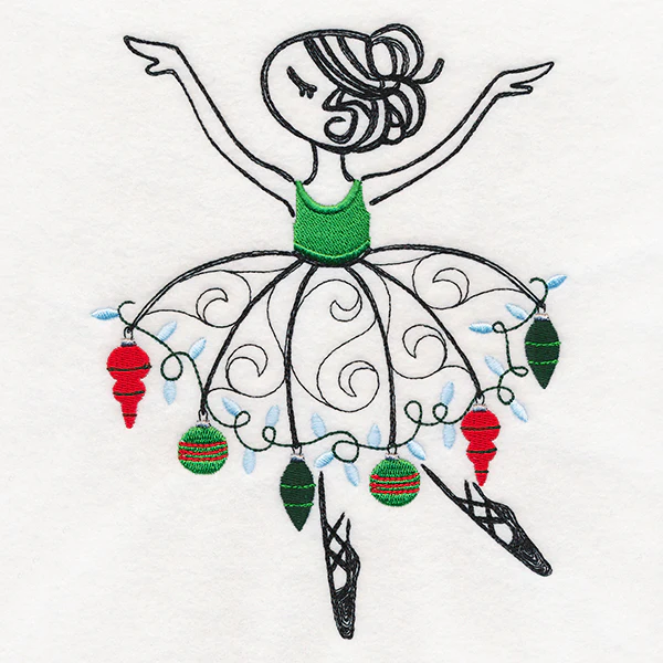 Trim the Tree Ballerina
