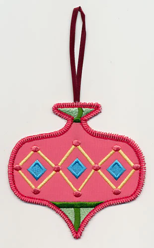 Trim the Tree Ornament 5 (In-the-Hoop)
