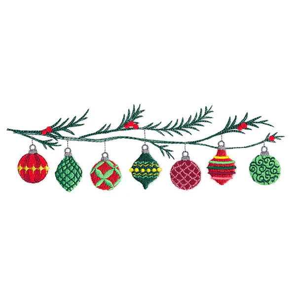 Trim the Tree Ornament Border - Image 3