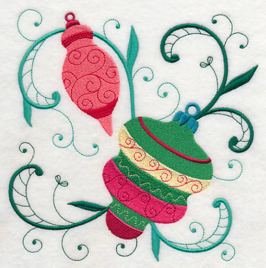 Trimming the Tree Ornament Square - Image 2