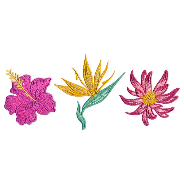 Tropical Blooms Trio - Image 2