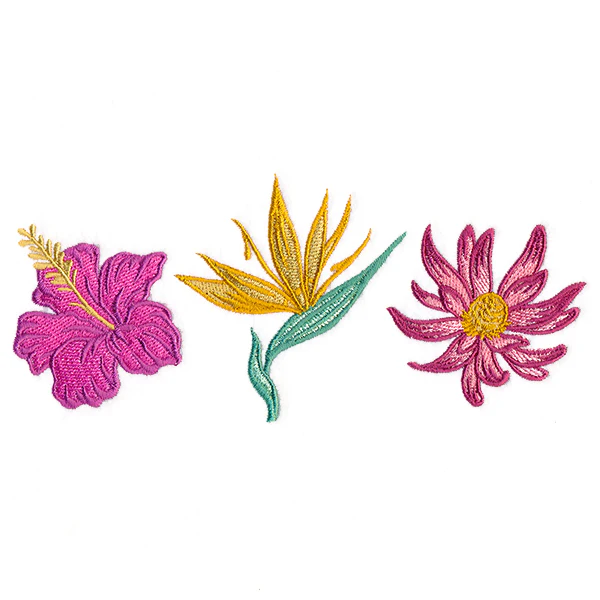 Tropical Blooms Trio - Image 4