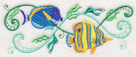 Tropical Fish Potpourri Border - Image 4