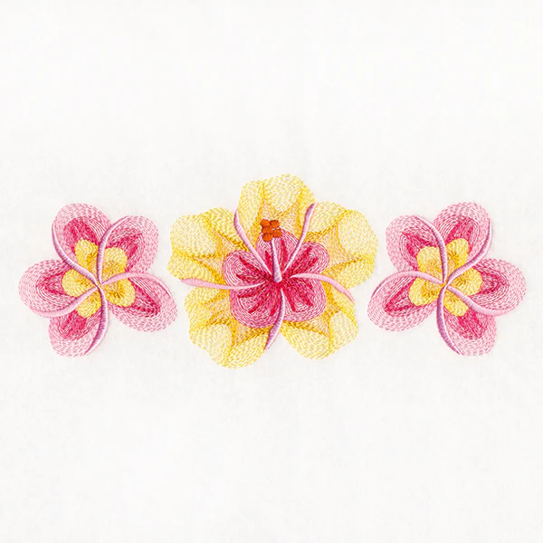 Tropical Flowers Trio - Image 2