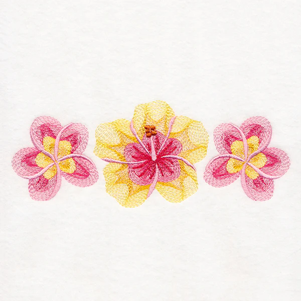 Tropical Flowers Trio - Image 3