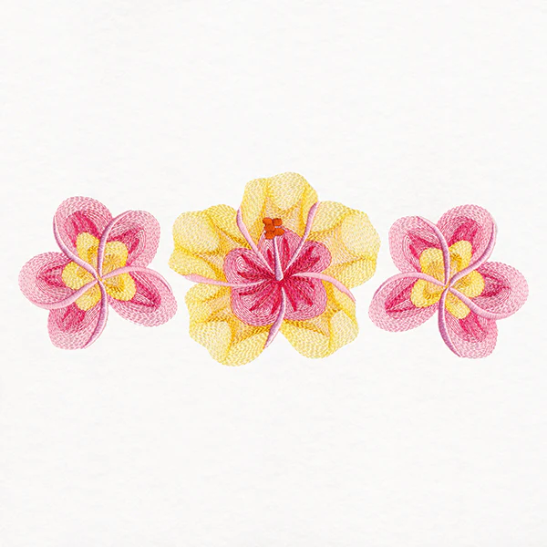 Tropical Flowers Trio - Image 6