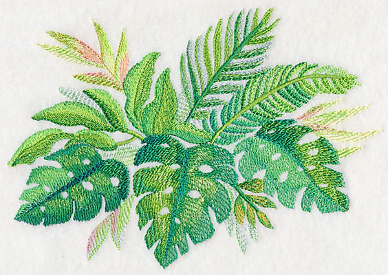 Tropical Leaves in Watercolor 1 - Image 3