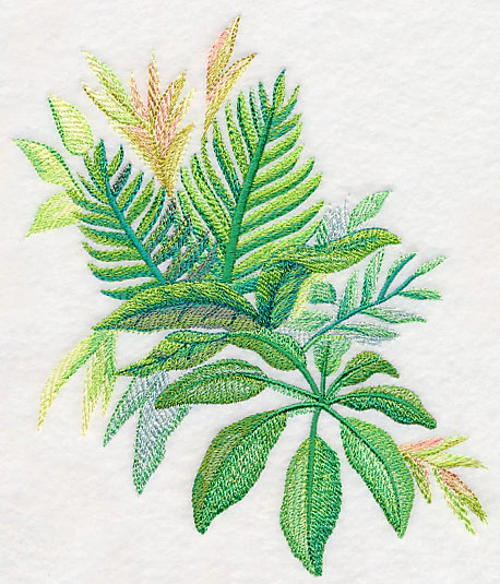 Tropical Leaves in Watercolor 2 - Image 2