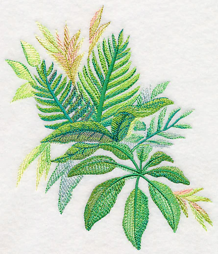 Tropical Leaves in Watercolor 2 - Image 3