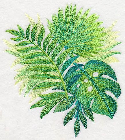 Tropical Leaves in Watercolor 3 - Image 3