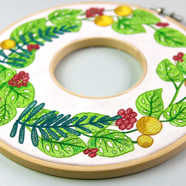 Tropical Monstera Adansonii Wreath - Image 8