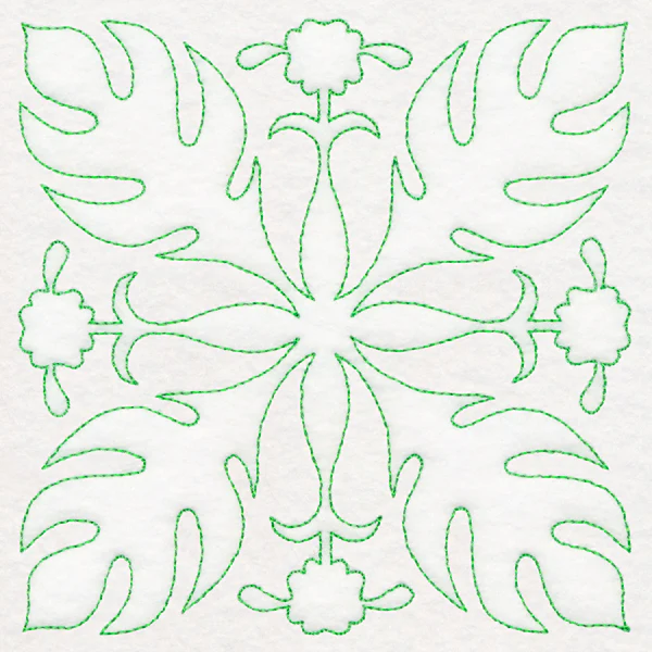Tropical Paradise Quilting - Luscious Leaves (Double Run) - Image 4