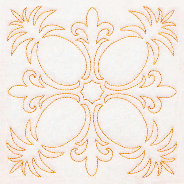 Tropical Paradise Quilting - Peaceful Pineapples (Double Run) - Image 4