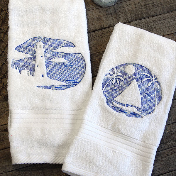 Tropical Sailboat (Embossed) - Image 6