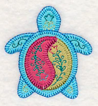 Tropical Turtle 3 (Heirloom Applique) - Image 4