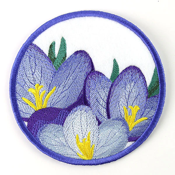 True Beauty Crocus Coaster (In-the-Hoop) - Image 5