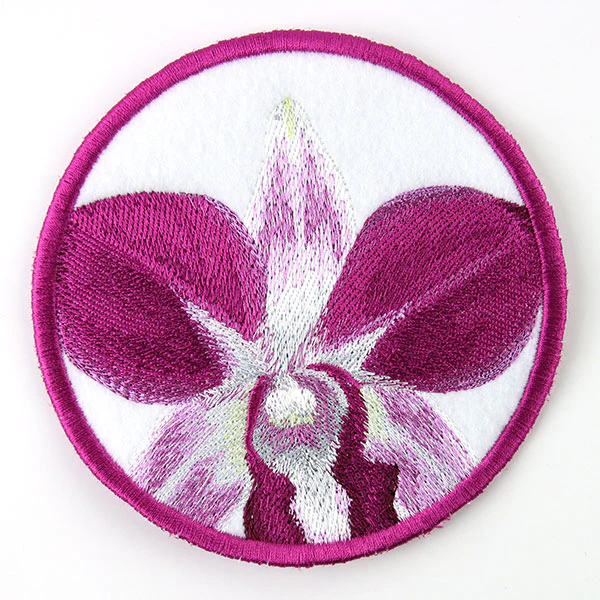 True Beauty Orchid Coaster (In-the-Hoop) - Image 5