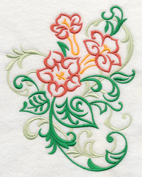 Trumpet Vine Filigree - Image 3