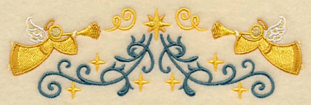 Trumpeting Angel Border - Image 4