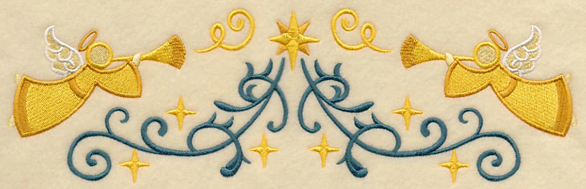 Trumpeting Angel Border - Image 6