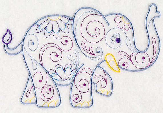 Trumpeting Elephant (Vintage) - Image 3