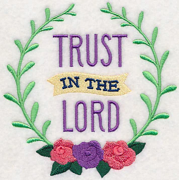 Trust In the Lord Wreath - Image 4