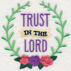 Trust In the Lord Wreath - Image 5