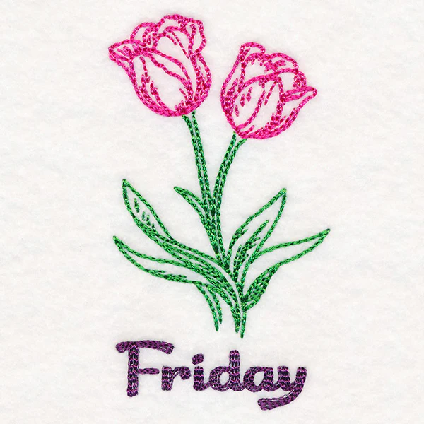 Tulips on Friday (Vintage) - Image 2