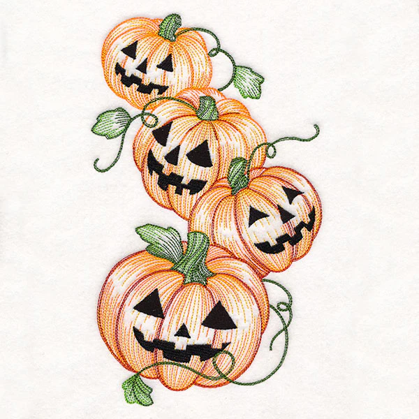 Tumbling Jack o' Lantern Etching - Image 9